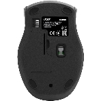 Мышь беспроводная Acer OMR030 черный, 1600 dpi, радиоканал, USB, кнопки - 4