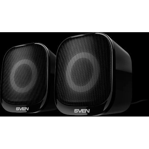 Акустическая система 2.0 АС SVEN G345, черный, (10 Вт, RGB, питание USB, Bluetooth)