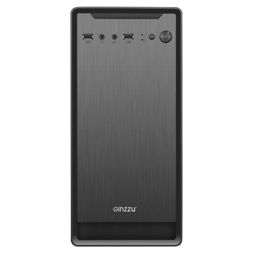 Компьютерный корпус Ginzzu B180 2хUSB 2.0,AU w/o PSU