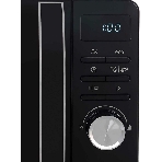 Микроволновая печь Gorenje MO20S4BC черный, 20 л, 700 Вт, переключатели - кнопки, поворотный механизм