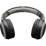 Беспроводные/проводные наушники Digma BT-15 черный/серый, накладные, Bluetooth + проводной, складная конструкция, до 10 ч