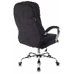 Кресло руководителя Бюрократ T-9950SL Fabric черный Light-20, крестовина металл хром