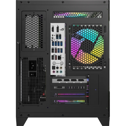 Компьютерный корпус AeroCool/Formula Crystal Z6M Floe черный без БП mATX 4x120мм 2xUSB3.0 audio bott PSU