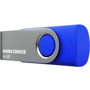 Флешка USB More Choice MF64-4 USB 64Gb 2.0 синий