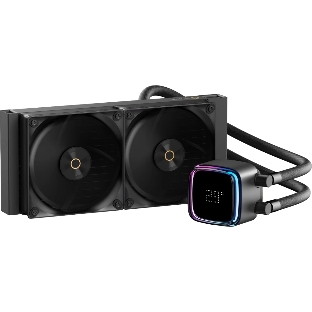 Система жидкостного охлаждения Ocypus Iota L24 BK ARGb черный 280W/All Intel/AMD AM*/Digital display/Screws
