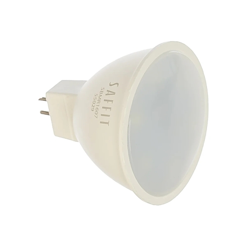 Лампа светодиодная SAFFIT SBMR1607 (55029) 7 вт 230в GU5.3 дневной