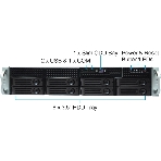 Серверный корпус CS-R25 with 12G HDD BP and 550w RPS