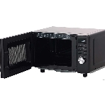 Микроволновая печь Gorenje MO20S4BC черный, 20 л, 700 Вт, переключатели - кнопки, поворотный механизм