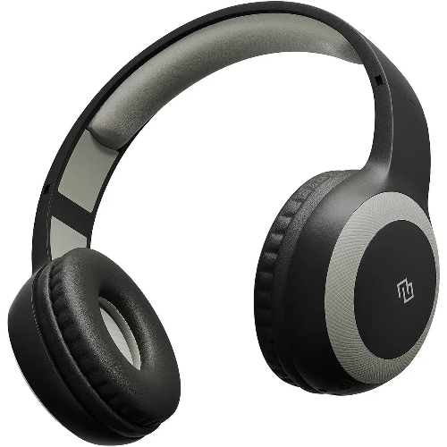 Беспроводные/проводные наушники Digma BT-15 черный/серый, накладные, Bluetooth + проводной, складная конструкция, до 10 ч