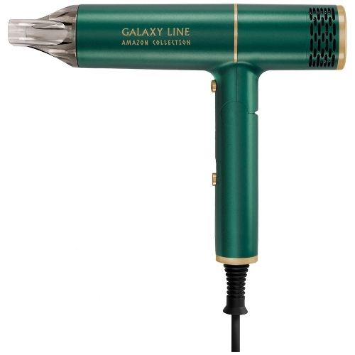 Фен для волос Galaxy Line GL 4360, амазонка, 1600Вт, зеленый