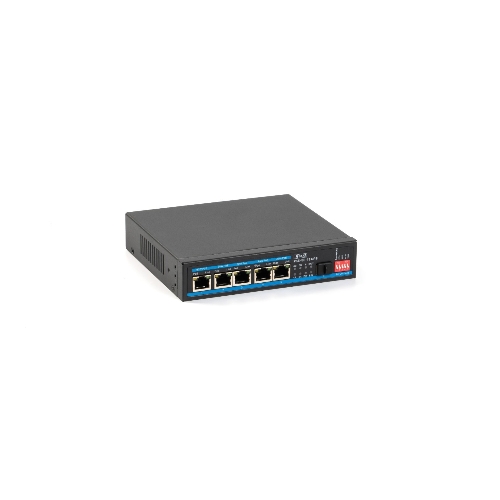Коммутатор бесперебойный SKAT PoE-5E-1S UPS POE 120Вт порты: 5-Ethernet 1-Uplink