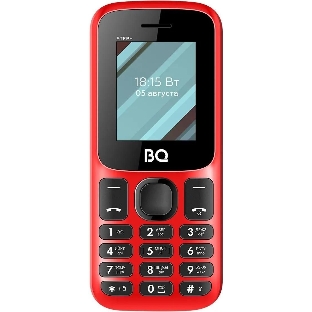 Мобильный телефон BQ 1848 Step+ красный/черный
