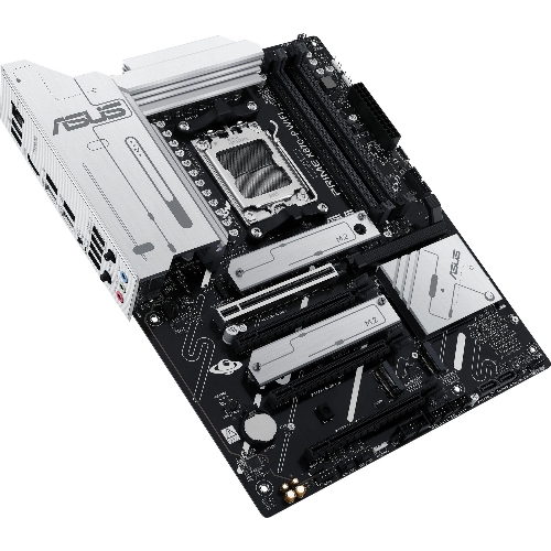 Материнская плата ASUS PRIME X870-P WIFI, AM5, AMD X870, 4xDDR5, 2xSATA, 4xM.2, 1xPCI-E 5.0 x16, 2xPCI-E 4.0 x1, 1xHDMI, 2xUSB-C, 1x 2.5Gb LAN, 4xUSB-A 3.2 Gen 1, 1xUSB-A 3.2 Gen 2, 4xUSB-A 2.0, 3x3.5 мм, 7.1, 1xWi-Fi 7, ATX