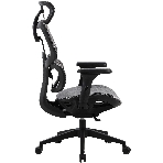 Кресло Cactus CS-MC555-GY черный, сетка