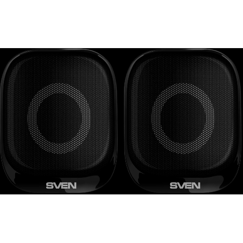 Акустическая система 2.0 АС SVEN G345, черный, (10 Вт, RGB, питание USB, Bluetooth)
