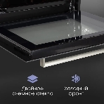 Духовой шкаф электрический Zigmund & Shtain E 153 B черный