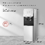 Кулер для воды Starwind SW-1003EW, верхняя загрузка, нагрев 85 °С, охлаждение 10 °С, белый