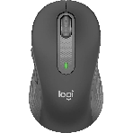 Мышь беспроводная Logitech M650 графитовый, 4000 dpi, радиоканал, Bluetooth, USB, кнопки - 5