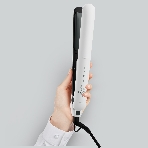 Выпрямитель для волос Rowenta Easyliss Pure SF1628F0 белый/серый, 25 мм, 200 °C, 1 режим
