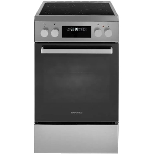 Плита электрическая Maunfeld MEC511CS09TD серебристый, конфорок 4 шт, духовка 59 л, 50 см x 85 см x 60 см