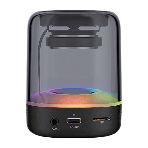 Акустическая система QUMO Plasma mini ВТ 0081 3 ВТ объемное звучание RGb
