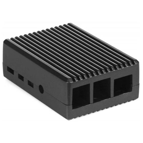 Корпус Qumo, Aluminum Case, Raspberry Pi 4B, Grey(RS018)