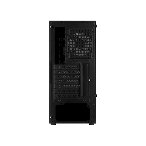 Компьютерный корпус MidTower Aerocool/Formula Quantum-G-BK-v2 черный без Б/п, ATX 3FRGb Fan on front panel