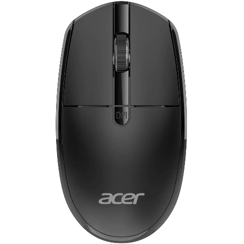 Комплект клавиатура+мышь Acer OCC401 беспроводной, USB, 1600 DPI, чёрный