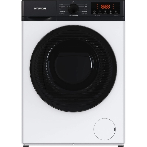 Стиральная машина Hyundai WME8215 белая, загрузка фронтальная 8 кг, 1200 об/мин, класс A