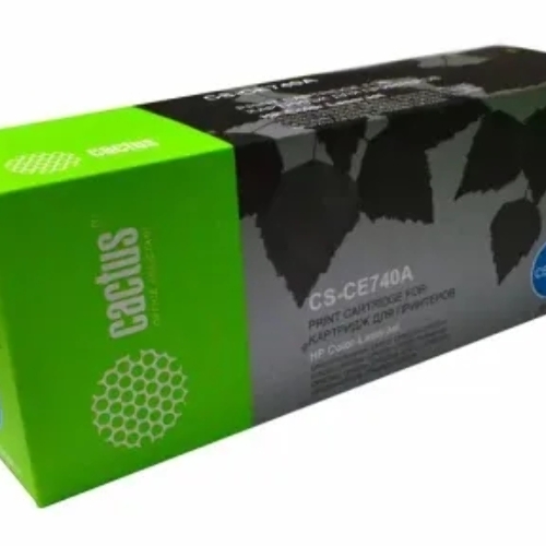 Картридж лазерный Cactus CS-CE740A черный (7000 стр.) для HP CLJ CP5220/CP5221/CP5223/CP5225/CP5227/CP5229