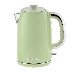 Чайник электрический Galaxy Line GL 0344, райская олива, металл, 2200 Вт, 1.7 л