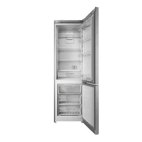 Холодильник Indesit ITS 4200 XB нержавеющая сталь, двухкамерный, 247/78л, морозилка снизу, No Frost