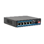 Коммутатор бесперебойный SKAT PoE-5E-1S UPS POE 120Вт порты: 5-Ethernet 1-Uplink