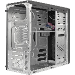 Компьютерный корпус Minitower ExeGate EX299309RUS MA-373X-UNS350 (mATX, БП UNS350 с вент. 12см, 2*USB, аудио, черный)