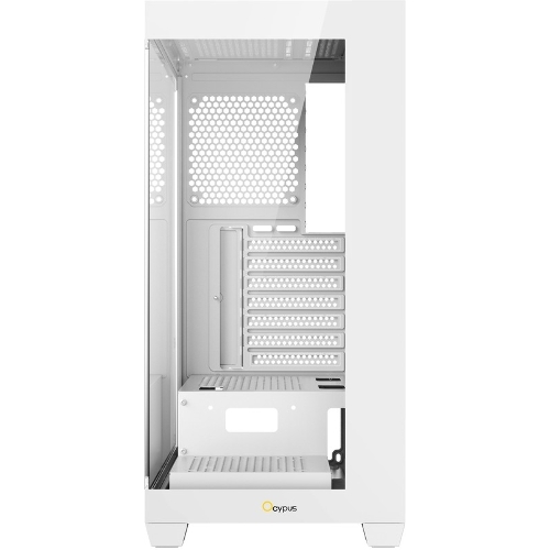 Компьютерный корпус Case Ocypus Gamma C72 WH ATX/win/white/no PSU/Tempered Glass