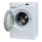 Стиральная машина Indesit BWSA 6109 WSV RU 869895600330 белый, загрузка фронтальная 6 кг, 1000 об/мин, класс: А
