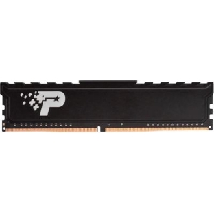Оперативная память Patriot Signature Premium, DDR4, 32GB (1x32GB), 3200 MHz, CL22, с радиатором, чёрный
