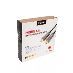 Активный оптический кабель HDMI 19M/M,ver. 2.0, 4K@60 Hz 20m VCOM
