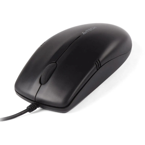 Мышь проводная A4Tech OP-530NUS черный, 1200 dpi, USB, кнопки - 3