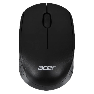 Мышь беспроводная Acer OMR020 черный, 1200 dpi, радиоканал, USB, кнопки - 3