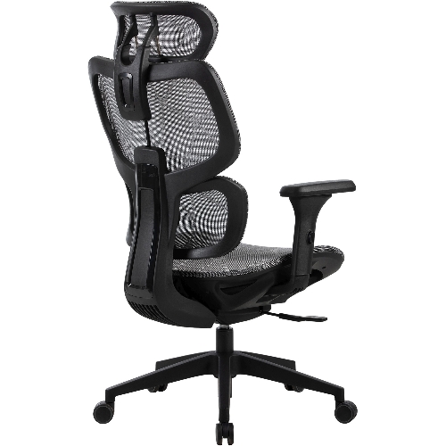 Кресло Cactus CS-MC555-GY черный, сетка