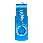 Флешка USB Smartbuy Twist Blue (SB064 Gb2TWB), 64Mb, USB 2.0, R/W 20/10, синий