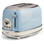 Тостер Ariete Vintage 155 голубой, 810 Вт, 2 слота