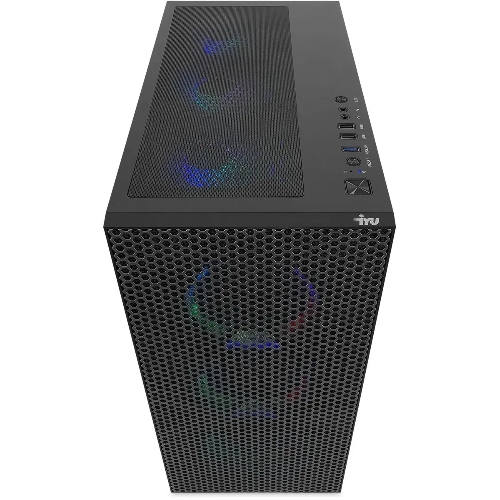 Компьютер IRU Tactio 510B7GP TWR i7 14700F (2.1) 32Gb SSD1Tb RTX 5070 12Gb Windows 11 Pro GbitEth 850W черный (RUS) (2126640)
