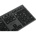 Клавиатура беспроводная A4Tech Fstyler FBX50C, USB, Bluetooth/Радиоканал, серый