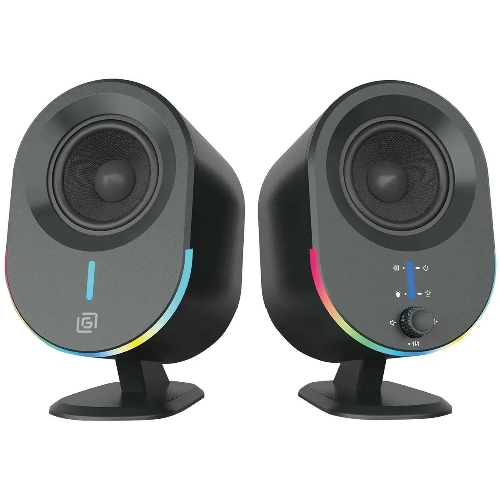 Акустическая система Оклик OK-303A 2.0 черный 20Вт BT
