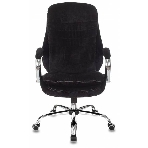 Кресло руководителя Бюрократ T-9950SL Fabric черный Light-20, крестовина металл хром