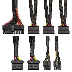 Компьютерный корпус Minitower ExeGate mEVO-7807-NPX500 (mATX, БП 500NPX 12см, 1хUSB+1хUSB 3.0, черный 1x12см с RGb подсветкой)