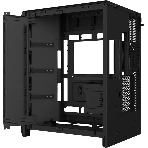 Компьютерный корпус без блока питания Case NZXT H9 Flow RGb (2025), Midi-Tower, TG, 3x140мм RGb + 1x120мм, 2xUSB-A 3.2 + 1xUSB-C 3.2, E-ATX, ATX, mATX, mITX черный