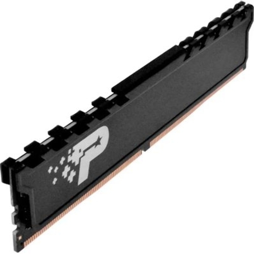 Оперативная память Patriot Signature Premium, DDR4, 32GB (1x32GB), 3200 MHz, CL22, с радиатором, чёрный